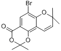 CAS 登录号：531501-42-5， 10-溴-2,2,6,6-四甲基-2H-1,5,7-三氧杂-菲-8-酮