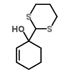CAS 登录号：53178-46-4， 1-(1,3-二噻烷-2-基)-2-环己烯-1-醇