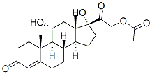 CAS 登录号：53187-58-9， 氢化可的松乙酸酯
