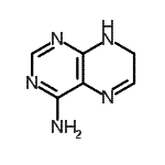 CAS#: 53216-52-7, 1,7-Dihydro-4-Pteridinamine