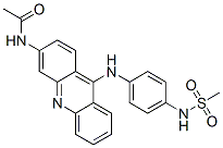 CAS 登录号：53222-14-3， N-[4-(3-乙酰氨基-9-吖啶基氨基)苯基]甲烷磺酰胺