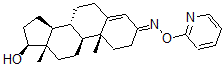 CAS 登录号：53224-68-3， 17beta-羟基雄甾-4-烯-3-酮 O-(2-吡啶基)肟