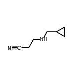 CAS 登录号：532407-01-5， 3-[(环丙基甲基)氨基]丙腈