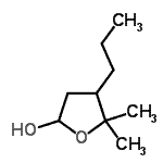 CAS 登录号：532439-95-5， 5,5-二甲基-4-丙基四氢-2-呋喃醇