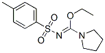 CAS 登录号:53244-10-3, N-(4-甲苯基磺酰基)-1-吡咯烷甲亚氨酸乙酯