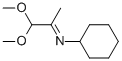 CAS#: 53250-16-1, Cyclohexyl-[2,2-Dimethoxy-1-Methyl-Eth-(E)-Ylidene]-Amine