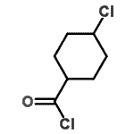 CAS 登录号：53287-45-9， 4-氯环己烷羰基氯化物