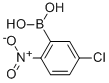 CAS 登录号：532924-25-7， 5-氯-2-硝基苯硼酸