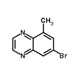 CAS 登录号：532934-95-5， 7-溴-5-甲基喹喔啉