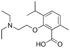 CAS 登录号:53335-18-5, 3-(2-二乙基氨基乙氧基)对伞花烃-2-羧酸