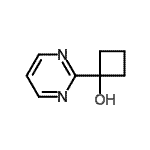CAS 登录号：53342-28-2， 1-(2-嘧啶基)环丁醇