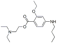 CAS 登录号:53352-75-3, 4-(丁基氨基)-2-乙氧基苯甲酸 2-(二乙基氨基)乙基酯