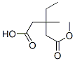 CAS#: 5338-98-7, 3-Ethyl-5-Methoxy-3-Methyl-5-Oxo-Pentanoic Acid