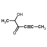 CAS 登录号：533937-36-9， 2-羟基-4-己炔-3-酮