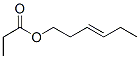 CAS 登录号：53398-81-5， (E)-己-3-烯基丙酸酯
