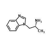 CAS 登录号：534620-19-4， (2R)-1-(1H-苯并咪唑-1-基)-2-丙胺