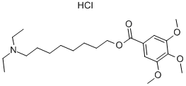 CAS#: 53464-72-5, 8-(Diethylamino)Octyl 3,4,5-Trimethoxybenzoate Hydrochloride