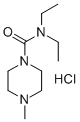 CAS#: 5348-97-0, N,N-Diethyl-4-Methylpiperazine-1-Carboxamide Monohydrochloride