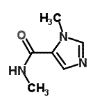CAS 登录号：53525-61-4， N,1-二甲基-1H-咪唑-5-甲酰胺
