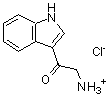 CAS#: 53552-11-7, 2-Amino-1-(1H-indol-3-yl)ethanone hydrochloride