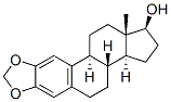 CAS 登录号:53586-37-1, (17beta)-2,3-(亚甲基二(氧基))-雌甾-1,3,5(10)-三烯-17-醇