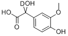 CAS 登录号：53587-34-1， DL-4-羟基-3-甲氧基扁桃酸-2-D1
