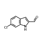 CAS 登录号：53590-59-3， 6-氯-1H-吲哚-2-甲醛