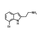 CAS 登录号：53590-68-4， 2-(7-溴-1H-吲哚-2-基)乙胺