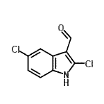 CAS 登录号：535924-87-9， 2,5-二氯-1H-吲哚-3-甲醛