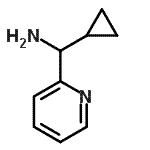 CAS 登录号：535925-68-9， 1-环丙基-1-(2-吡啶基)甲胺