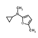 CAS 登录号：535925-70-3， N-环丙基-N,5-二甲基-2-呋喃胺