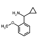 CAS 登录号：535925-80-5， 1-环丙基-1-(2-甲氧基苯基)甲胺