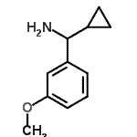 CAS 登录号：535925-81-6， 1-环丙基-1-(3-甲氧基苯基)甲胺