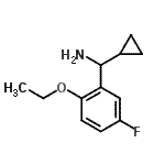 CAS 登录号：535926-52-4， 1-环丙基-1-(2-乙氧基-5-氟苯基)甲胺