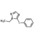 CAS 登录号：535961-28-5， 1-乙基-5-(苯基硫基)-1H-1,2,4-三唑