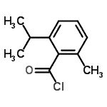 CAS 登录号：535961-77-4， 2-异丙基-6-甲基苯甲酰氯