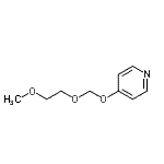 CAS 登录号：535976-15-9， 4-[(2-甲氧基乙氧基)甲氧基]吡啶