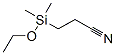 CAS#: 5360-07-6, 3-(Ethoxydimethylsilyl)Propiononitrile