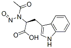 CAS 登录号:53602-74-7, (2S)-2-(乙酰基-亚硝基-氨基)-3-(1H-吲哚-3-基)丙酸
