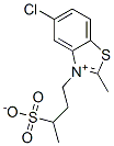 CAS 登录号：53622-16-5， 5-氯-2-甲基-3-(3-磺酸丁基)苯并噻唑-3-鎓