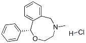 CAS 登录号:53625-25-5, (R)-3,4,5,6-四氢-5-甲基-1-苯基-1H-2,5-苯并氧氮杂辛烷盐酸盐