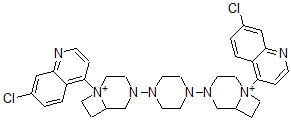 CAS#: 53658-96-1, Tripiperaquine