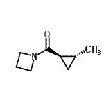 CAS 登录号：53661-70-4， 1-氮杂环丁基[(1R,2R)-2-甲基环丙基]甲酮