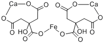 CAS#: 53684-61-0, Dicalcium Iron(2+) Bis[2-Hydroxypropane-1,2,3-Tricarboxylate]