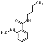CAS 登录号：53693-72-4， N-丁基-2-(甲基氨基)苯甲酰胺
