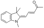 CAS#: 53704-20-4, 5-(1,3-Dihydro-1,3,3-Trimethyl-2H-Indol-2-Ylidene)-3-Penten-2-One