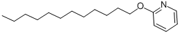 CAS 登录号：53708-21-7， 2-(十二烷氧基)吡啶
