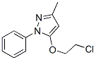 CAS#: 5372-11-2, 5-(2-Chloroethoxy)-3-Methyl-1-Phenyl-1H-Pyrazole