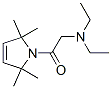 CAS 登录号:53725-39-6, 1-(N,N-二乙基氨基乙酰基)-2,2,5,5-四甲基-3-吡咯啉