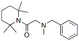 CAS 登录号:53725-44-3, 1-(N-苄基-N-甲基甘氨酰)-2,2,6,6-四甲基哌啶